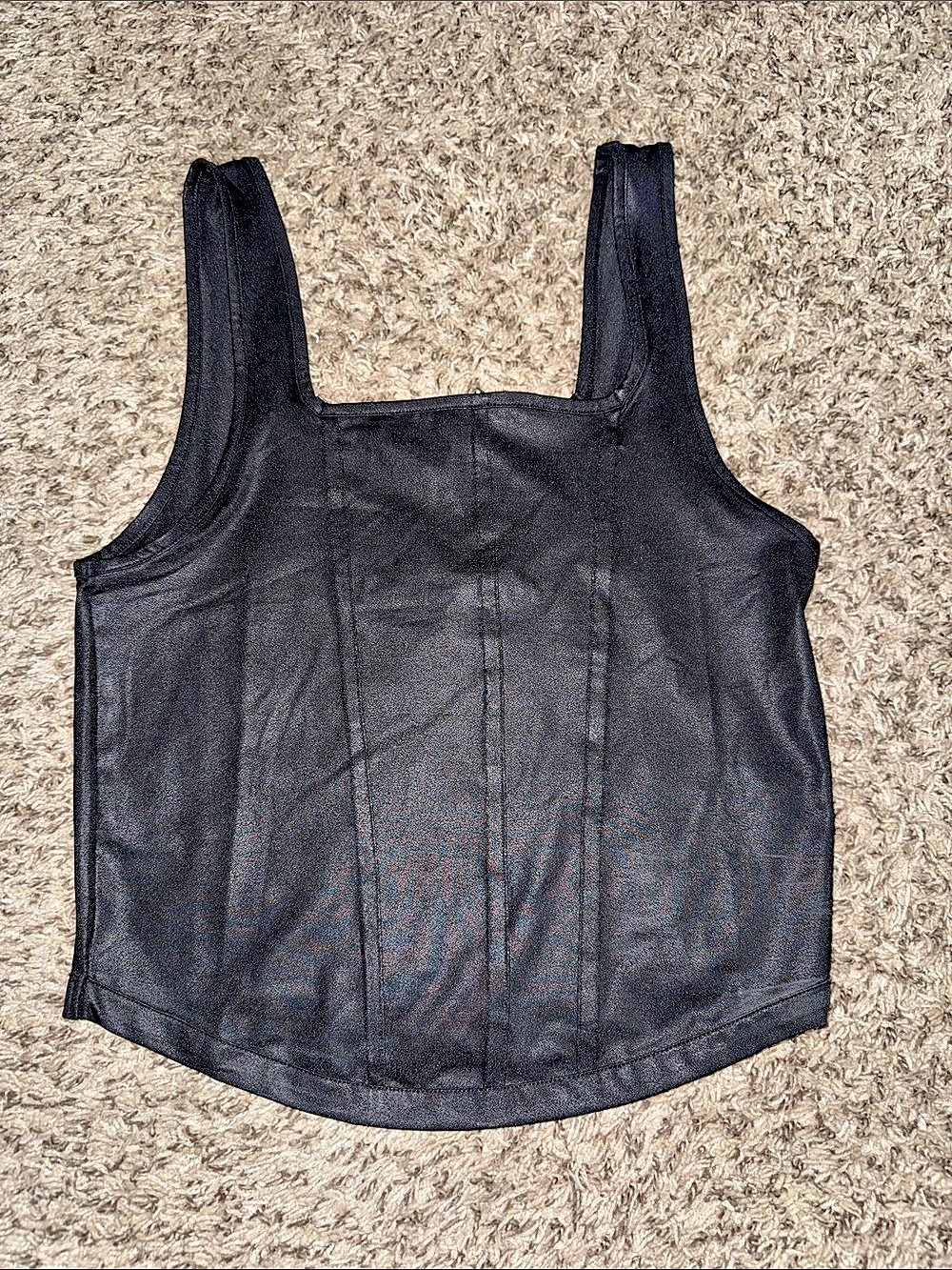 ASOS DESIGN Black Tank Top Size Small Like New
